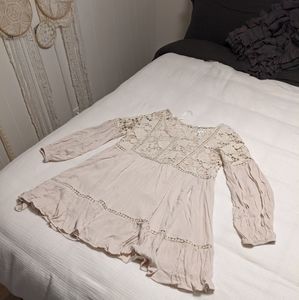 Bohme ivory lace dress NWOT